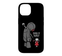 Cute Creepy Sad Does It Hurt Voodoo Doll Goth Girl Humor Case for iPhone 14