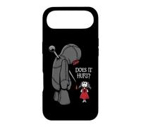 Cute Creepy Sad Does It Hurt Voodoo Doll Goth Girl Humor Case for iPhone Air