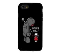 Cute Creepy Sad Does It Hurt Voodoo Doll Goth Girl Humor Case for iPhone SE (2020) / 7/8