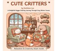 Cute Critters: A Delightful Hygge Coloring Journey Through Cozy Winter Scenes