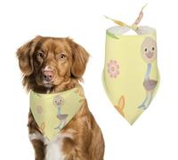 Cute Crocodile, Koala, Emu Ostrich Dog Bandanas Puppy Cat Kerchief Scarf Pet Triangle Bandana for Christmas