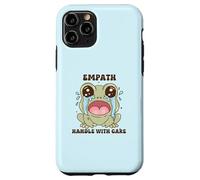 Cute Crying Frog Empath Handle with Care Aesthetic Case for iPhone 11 Pro