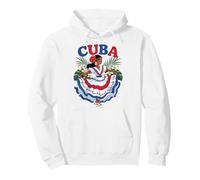Cute Cuban Girl Cuba Traditional Dance Flowers Latina Pullover Hoodie