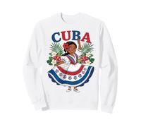 Cute Cuban Girl Cuba Traditional Dance Flowers Latina Sweatshirt