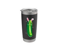 Cute Cucumber Bunny Pickle Vegetarian Stainless Steel Insulated Tumbler