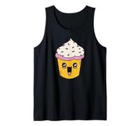 Cute Cupcake Character Kawaii Bakery Art Tank Top