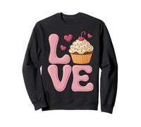 Cute Cupcake Love Valentine's Day Heart Gifts Tee Sweatshirt