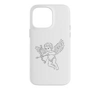 Cute Cupid With An Arrow Love Couples Case for iPhone 14 Pro Max