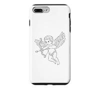 Cute Cupid With An Arrow Love Couples Case for iPhone 7 Plus/8 Plus