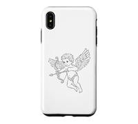 Cute Cupid With An Arrow Love Couples Case for iPhone XS Max