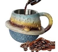 Cute Cups - Astronaut Fun Mugs - Novelty Drinkware Aesthetic Room Decor for Tea Milk Juice Wine Beer Kitchen Work Cafe Farmhouse Men