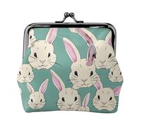 Cute Cute Bunny Pattern Lightweight Coin Purse for Women Exquisite Waterproof Small Coin Card Bag