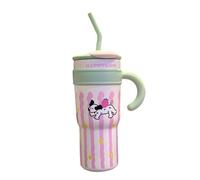 Cute Cute Drink Cups Drink Cups with Large Capacity, Thermal Travel Mug, 700 ml / 1200 ml Beverage Drinks, Stainless Steel Water Bottle for ajo