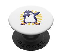 Cute Dabbing Penguin PopSockets Adhesive PopGrip