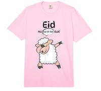 Cute Dabbing Sheep Eid Mu-ba-a-ah-RAK Eid al Adha Mubarak Comfort Colors Adult Heavyweight T-Shirt