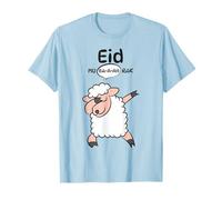 Cute Dabbing sheep Eid Mu-ba-a-ah-rak Eid al Adha Mubarak T-Shirt