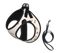 Cute Dachshund,Pet Harness,Adjustable Reflective Dog Harness,Pet Leash Vest,L