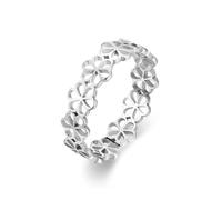 Cute Dainty Hollow Out Daisy Flower Band Ring High Polished Comfort Fit Sunflower Stacking Statement Wedding Rings for Womenhers Tiny Hawaiian Everyday Ring Best Ideal Gift for Her 10#