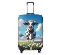 Cute Daisy Cow A Travel Luggage Covers - Elasticity Suitcase Covers Protector for Luggage 18-32 Inch