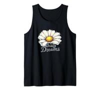 Cute Daisy Dreams in Summer Tank Top