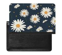 Cute Daisy Flowers Passport Cover Protector Rfid Blocking Passport Holder Id Card Holder Secure Travel Wallet Organizer for Passport Tickets Credit Cards, style, One size, Style, One size