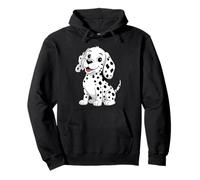 Cute Dalmatian Dog Puppy Adorable For Kids Children Pullover Hoodie