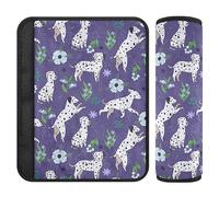 Cute Dalmatian Dogs Strap Covers Belt Pad Shoulder Pads for Adults Seatbelt Covers for Boys Girls 2 Pack 10 * 7.7in