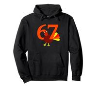 Cute Dancing Turkey 67 Meme Funny Thanksgiving Humor Design Pullover Hoodie