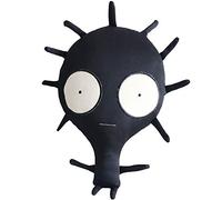 Cute Dark Cartoon Monster Plush Toy, Soft Stuffed Doll with Big Eyes, Quirky Black Creature for Display, 30cm