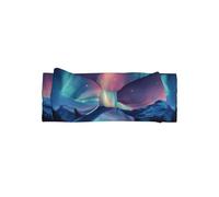Cute Delicate Baby Bow Headband â€“ Adorable The beauty of the aurora Print, Perfect for Infant Girls 0-6 Months