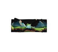 Cute Delicate Baby Bow Headband - Adorable A corner of the mountain Print, Perfect for Infant Girls 0-6 Months