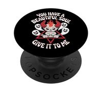 Cute Demon Occult Soul Ritual Funny PopSockets Adhesive PopGrip