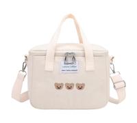 Cute Diaper Bags - Nappy Bag Travel Cute Diaper Bag | Spacious Nappy Carrying Bag with Compartment for Insulation Layers, Organizer Bag for, White, Fare riferimento alla descrizione