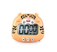 Cute Digital Kitchen Timer, Small Timers Cartoon Animal Shape Digital Kitchen Countdown Timer Stopwatch Timer Cooking Timer(07)