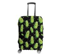 Cute Dill Pickle Printed Suitcase Covers Cute Luggage Cover Protector Fit 19 to 32 Inch XL