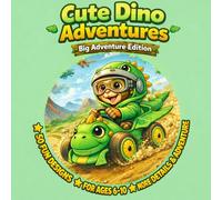 Cute Dino Adventures: Big Adventure Coloring Book for Kids | Cute Characters, Fun Scenes & Creative Activities for Ages 6-10