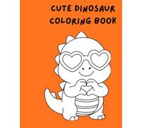 Cute Dino Coloring Book