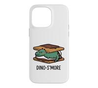 Cute Dino S'more Sweet Campfire Snack Case for iPhone 14 Pro Max