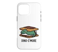 Cute Dino S'more Sweet Campfire Snack Case for iPhone 16 Pro Max