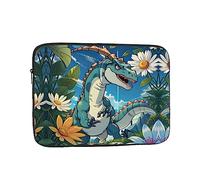Cute Dinosaur 15.6 inch Laptop Sleeve, Durable Computer Carrying Bag Protective Case Briefcase Handbag, Computer Pocket Case