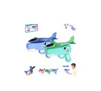 Cute Dinosaur Airplane Launcher Toy,Boxed Version,Foam Airplane Launcher Toys,Outdoor Flying Catapult Toy,Lightweight Easy Launch Long Distance 33-59ft Play Gift for Birthday & Party Favors