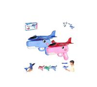 Cute Dinosaur Airplane Launcher Toy,Boxed Version,Foam Airplane Launcher Toys,Outdoor Flying Catapult Toy,Lightweight Easy Launch Long Distance 33-59ft Play Gift for Birthday & Party Favors
