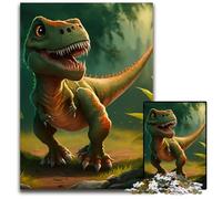 Cute Dinosaur Animal 1000Piece Jigsaw Puzzles for Adults Impossible Jigsaw Puzzles for Adults Fun at Home Activities Birthday Present Travel Gifts 1000 PCS(38x26cm)