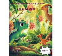 Cute Dinosaur Animals in jungle