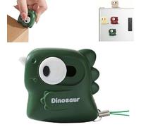 Cute Dinosaur Box Cutters - Retractable Utility Knife with Magnet & Lanyard Hole, Mini Box Cutters Utility Knives Art Cutter Package Opener Tool Portable Envelope Opener for Office, Home, DIY Crafts