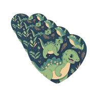 Cute Dinosaur Car Air Freshener Cards for Women Men 4 Pack Cute Car Accessories Long Lasting Scent Car Diffuser Hanging Auto Aromatherapy Tablets Car Fresheners Gifts