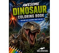 Cute Dinosaur Coloring Book: Jurassic Adventure Coloring Book