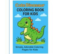 Cute dinosaur colouring book for kids (Cute colouring collection)