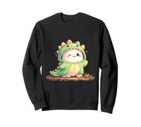 Cute Dinosaur Costume Kawaii Dino Character Cartoon Sweatshirt
