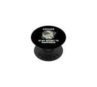 Cute Dinosaur Cupcake Is My Secret To Happiness Dinosaurs PopSockets Adhesive PopGrip